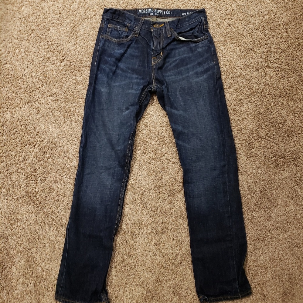 Men's Mossimo Slim 30×30 Dark Denim Jeans